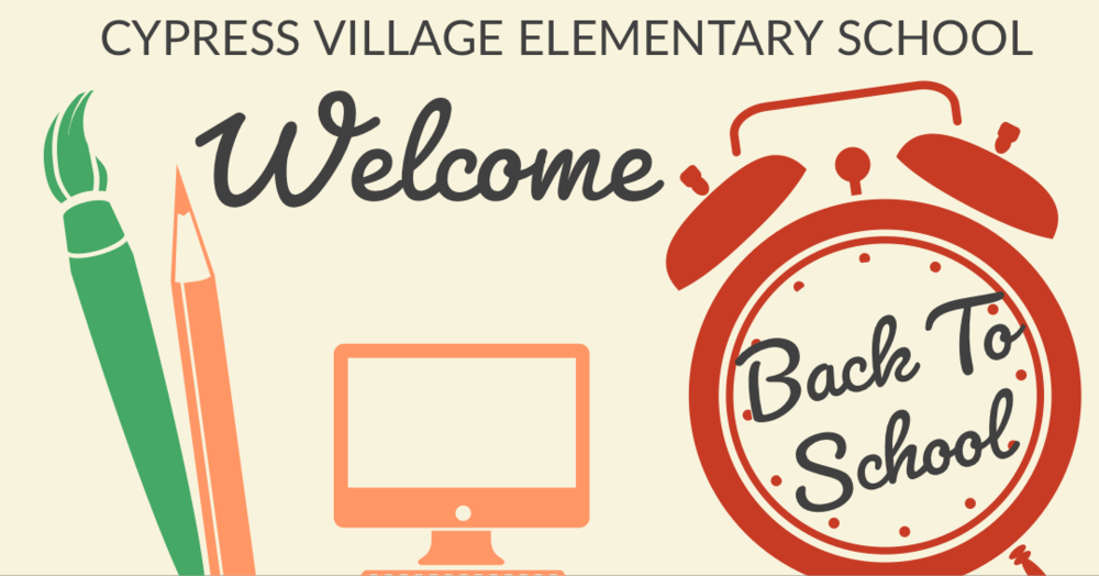 Welcome Back! Grades 1st - 6th dismissed at 1:20PM.