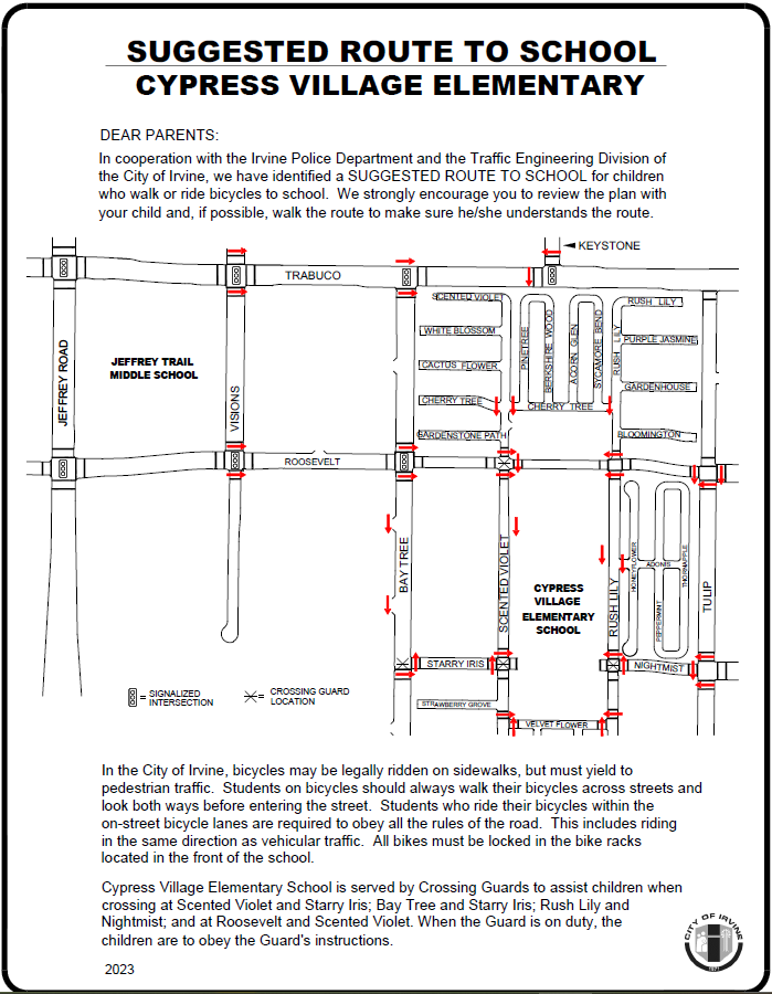 Safe Route To School Map